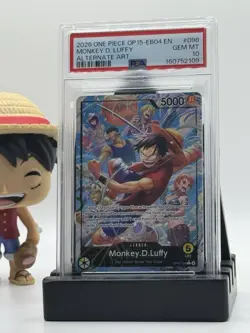 Monkey.D.Luffy (OP15-098) OP15-098 Adventure on Kami's Island Foil PSA 10 - Image 1