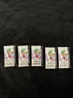 Magic the Gathering MtG Final Fantasy COLLECTOR Booster Pack [ENGLISH 15 Cards] - Image 1