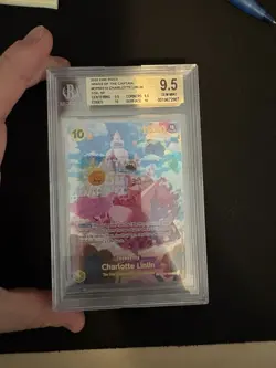2024 ONE PIECE OP06-WINGS OF THE CAPTAIN #114 CHARLOTTE LINLIN BGS 9.5 - Image 1