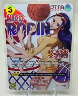 Round 1 Robin English One Piece Promo EB03-054 Ship Next Day - Image 1