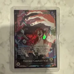 Eustass"Captain"Kid Leader Alt Art One Piece OP10-099 TCG English Card - Image 1