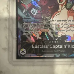 Eustass"Captain"Kid Leader Alt Art One Piece OP10-099 TCG English Card - Image 3