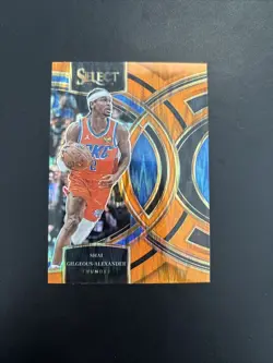2023-24 Panini Select Premier - Orange Flash - Shai Gilgeous-Alexander - Image 1