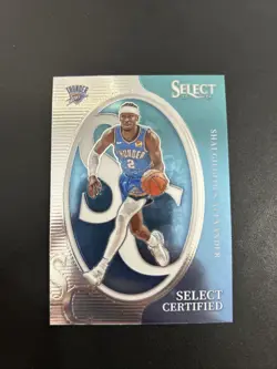 2023-24 Panini Select Certified Shai Gilgeous-Alexander No.20￼ - Image 1