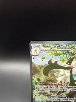 Meowscarada ex 256/193 SIR Holo Sv02: Paldea Evolved Pokemon Card TCG ENG NM - Image 3