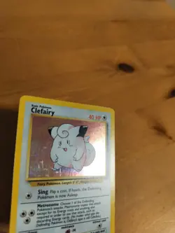 Clefairy 5/102 Unlimited Base Set Holo Pokemon Card LP - Image 5
