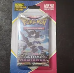 Pokemon TCG Astral Radiance Booster Pack 10 Cards English Foil Hisuian Samurott - Image 1