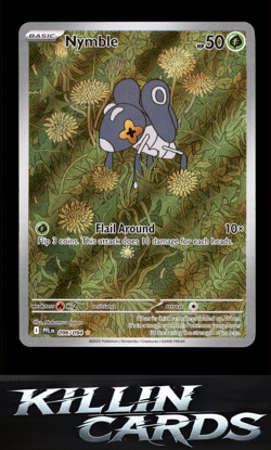 Nymble - 096/094 096/094 Pokemon Illustration Rare ME02: Phantasmal Flames Card - Image 1