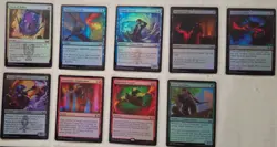 VINTAGE MAGIC THE GATHERING 17 CARDS FROM MIXED SETS MOSTLY HOLO GROUP A - Image 3