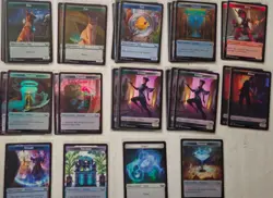 VINTAGE MAGIC THE GATHERING 36 CARDS FROM MIXED SETS MOSTLY HOLO GROUP C - Image 1