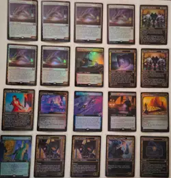 VINTAGE MAGIC THE GATHERING 20 CARDS FROM MIXED SETS MOSTLY HOLO GROUP D - Image 2