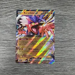 Koraidon ex - 125/198 Holo Double Rare Scarlet Violet - TCG Pokemon Card NM - Image 1