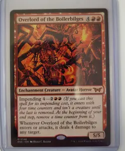 Overlord of the Boilerbilges Duskmourn: House of Horror Regular NM - Image 1