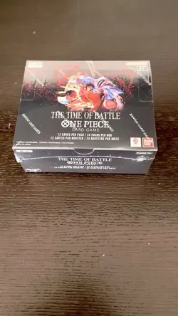 Bandai One Piece Card Game OP-16 The Time of Battle Booster Box English- Sealed - Image 1