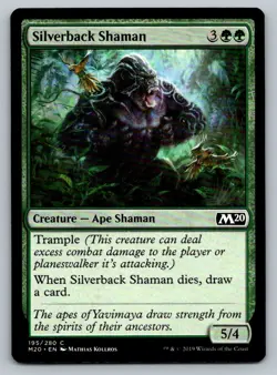 Silverback Shaman Magic the Gathering Core Set 2020 M20 MTG Card FREE SHIPPING ! - Image 3