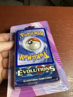 2016 POKEMON XY EVOLUTIONS Sealed 10-Card BOOSTER PACK Raichu Art Free Shipping - Image 2