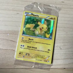 Pokemon Pikachu TCG 20th Anniversary Stamped Promo Holo Card 26/83 Sealed - Image 1
