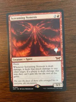 Screaming Nemesis Duskmourn: House of Horror Promo Pack - NM - Image 1