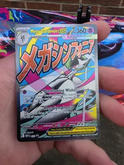 Mega Gardevoir ex - 032 ME: Mega Evolution Promo Pokemon NM Holo Fresh from pack - Image 3