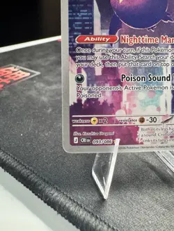 Pokemon Crobat - 093/086 - ME04: Chaos Rising (CRI) - Image 4