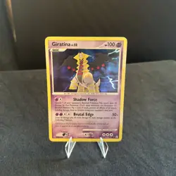 Pokemon Giratina 4/146 Legends Awakened Platinum Reverse Holo HP - Image 2