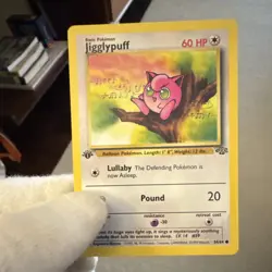 Pokemon TCG WOTC Jungle 1st Edition Jigglypuff #54/64 Regular Common English - Image 2