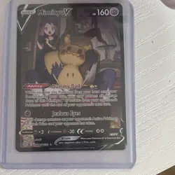 Mimikyu V TG16/TG30 Swsh09 Brilliant Stars Trainer Gallery UR Holo FA Eng 2022 - Image 1