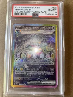 Pokemon TCG Terapagos EX Special Illustration Rare - PSA 10 - Image 1