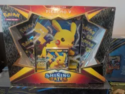 Shining Fates Pikachu V Collection Box Sealed Pokemon TCG - Image 1