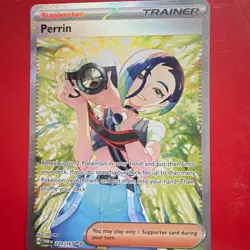 The Pokemon Company Perrin Twilight Masquerade 220/167 Full Art Holo Eng - Image 1