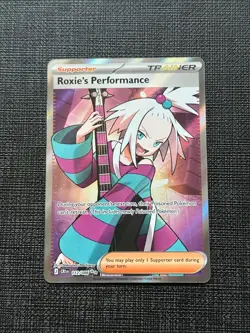 Roxie's Performance - Pokemon - Ultra Rare - 112/086 - ME04: Chaos Rising - NM - Image 1