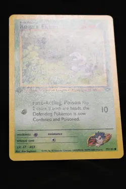 Koga's Ekans 1st Edition 77/132 NM Gym Challenge Regular Common Pokemon TCG Card - Image 2