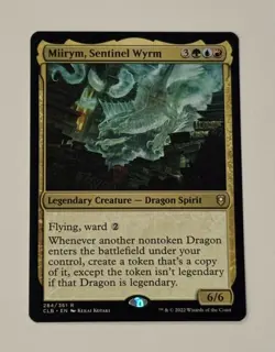MTG Miirym, Sentinel Wyrm - Commander Legends: Battle For Baldurs Gate NM - Image 1