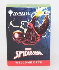Magic the Gathering Spider-Man Welcome Deck Green Unopened - Image 1