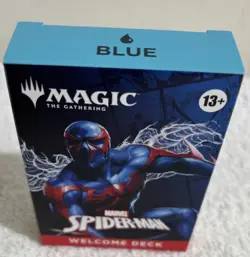 MTG Magic The Gathering Marvel Spider-Man Welcome Deck - Blue - Image 2