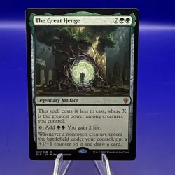 MTG Throne of Eldraine #161 The Great Henge Magic: The Gathering TCG - Image 1