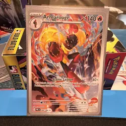Pokemon TCG Armarouge 86/84 Pitch Black Illustration Rare | Mint/NM English - Image 1