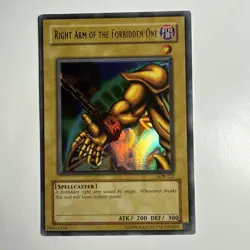 Right Arm of the Forbidden One LOB-122 - NM - Unlimited - Yu-Gi-Oh! YGO - Image 1