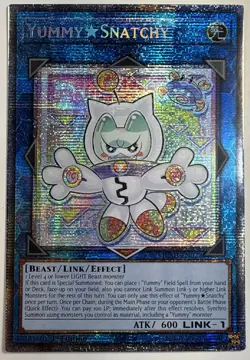 Yugioh Yummy Snatchy JUSH-EN022 Starlight Rare 1st Edition NM - Image 1