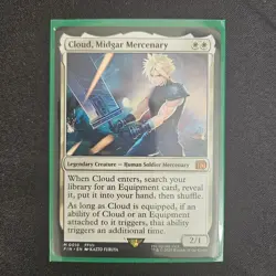 Cloud, Midgar Mercenary - NM - Universes Beyond: Final Fantasy - MTG - 10 - Image 1