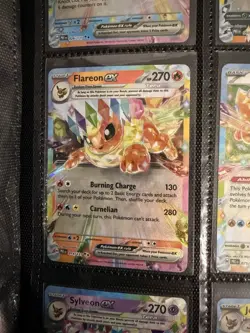 9 Card Eeveelution EX Complete Set NM Prismatic Evolutions Umbreon Eevee English - Image 2