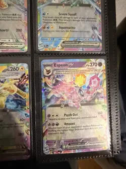 9 Card Eeveelution EX Complete Set NM Prismatic Evolutions Umbreon Eevee English - Image 3