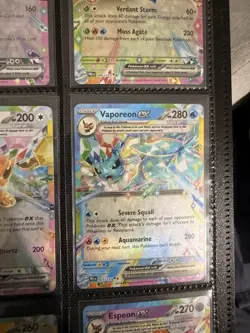 9 Card Eeveelution EX Complete Set NM Prismatic Evolutions Umbreon Eevee English - Image 4