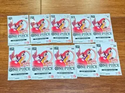 Lot 10x New Sealed Round 1 One Piece Card Game Promotional Pack English OPTCG - Image 1