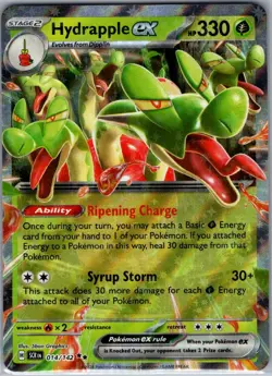 Hydrapple ex - 014/142 SV07: Stellar Crown - Pokemon Card - NM - Image 1