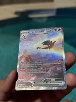 Pokemon SV Scarlet & Violet 151 Charizard EX Card 199/165 SIR - Image 4