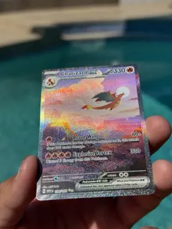 Pokemon SV Scarlet & Violet 151 Charizard EX Card 199/165 SIR - Image 5