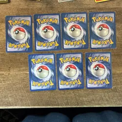 Pokemon TCG English 2000 Neo Genesis/Discovery 7-Card Lot Cyndaquil + - Image 2