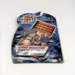 BAKUGAN Battle Brawlers Card Booster - 3 Ability & 2 Metal Gate Cards NEW VTG - Image 1