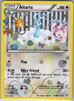 Altaria RC24/RC32 Holo Generations: Radiant Collection - Pokemon Card - NM - Image 1